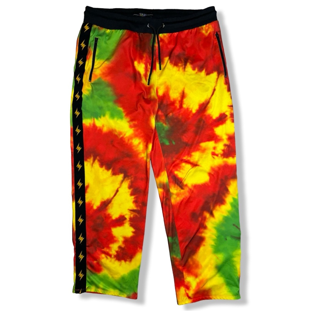 Men's XL Guess XL J Balvin Tie-Dye Designer Pants